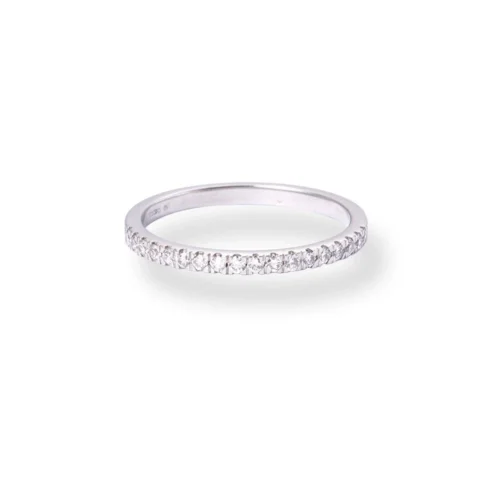 Platinum Diamond Half-Eternity Band LR-6702