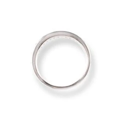 Platinum Diamond & Emerald Half-Eternity Band LR-6668 7 Platinum Diamond & Emerald Half-Eternity Band LR-6668 -Shiny Jewelry Hub PlatinumDiamond EmeraldHalf EternityBandLR 6668 3