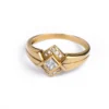 18ct Yellow Gold Diamond Ring Q1188