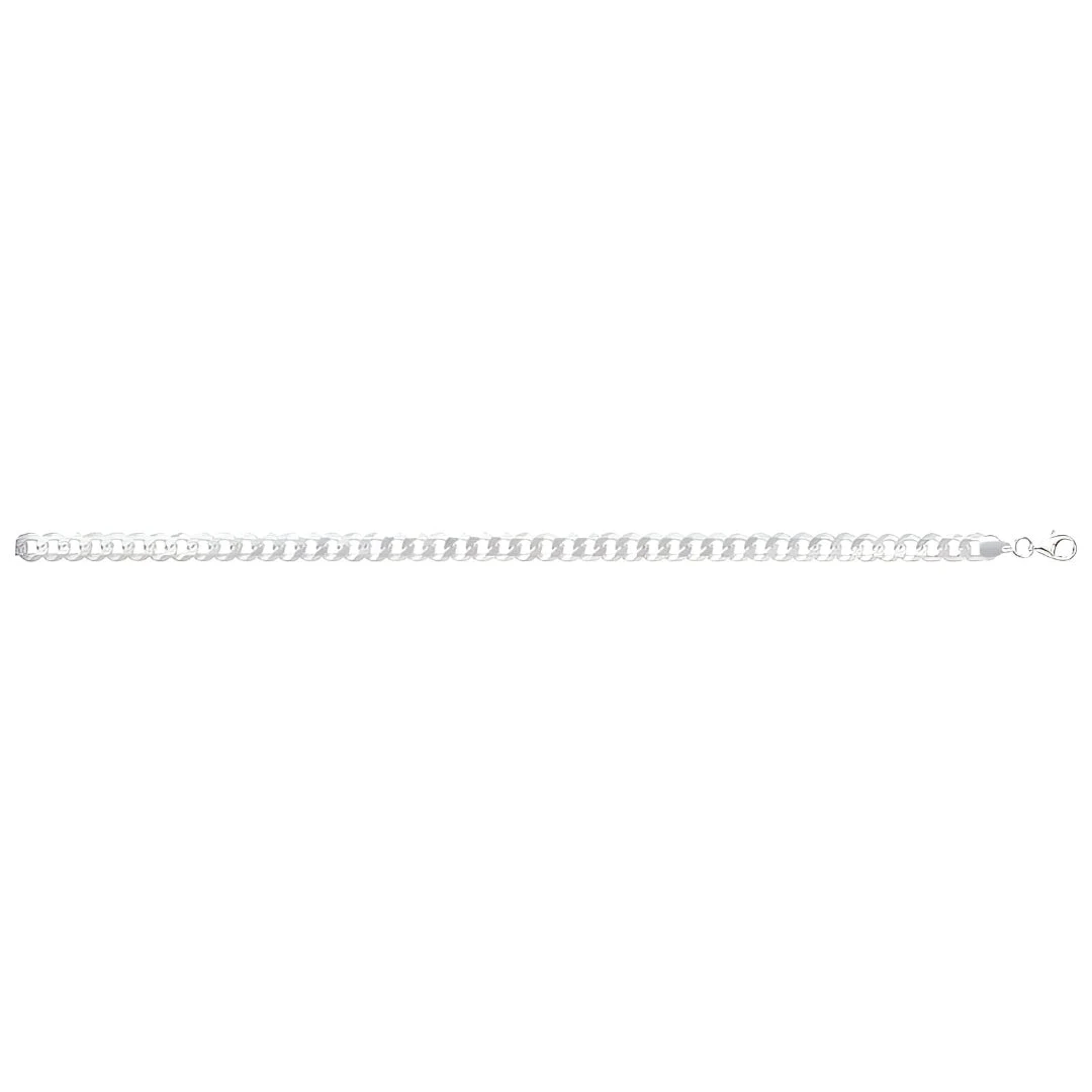 Sterling Silver Curb Chain Necklace With Lobster Clasp | Classic Unisex Jewellery 1 Sterling Silver Curb Chain Necklace With Lobster Clasp | Classic Unisex Jewellery