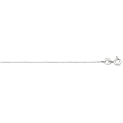 Sterling Silver Box Chain Necklace | Sleek & Durable Fine Jewellery