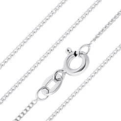 Sterling Silver Curb Chain Necklace | Classic Everyday Chain