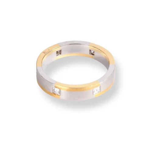 Two Tone Platinum Diamond Ring MXD315 7 Two Tone Platinum Diamond Ring MXD315 -Shiny Jewelry Hub TwoTonePlatinumDiamondRingMXD315 2