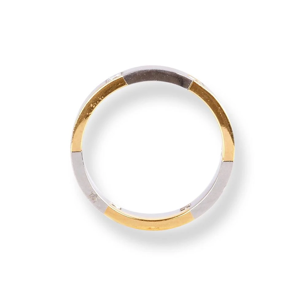 Two Tone Platinum Diamond Ring MXD315 5 Two Tone Platinum Diamond Ring MXD315 - Image 5