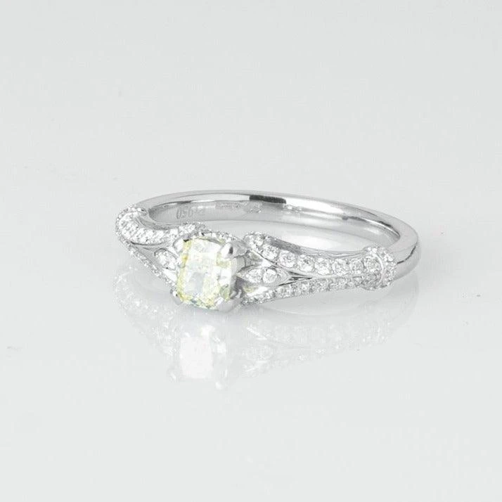 Platinum Diamond Engagement Ring VDRA2437 2 Platinum Diamond Engagement Ring VDRA2437 - Image 2