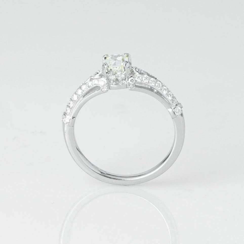 Platinum Diamond Engagement Ring VDRA2437 3 Platinum Diamond Engagement Ring VDRA2437 - Image 3