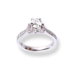 Platinum Diamond Engagement Ring SC00778R-W -Shiny Jewelry Hub platinum diamond engagement ring 2 630258b0 de72 472a 9975 de069f6c03b3