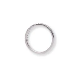 Platinum Half Eternity Diamond Ring LR-6701 6 Platinum Half Eternity Diamond Ring LR-6701 -Shiny Jewelry Hub platinum half eternity diamond ring 2