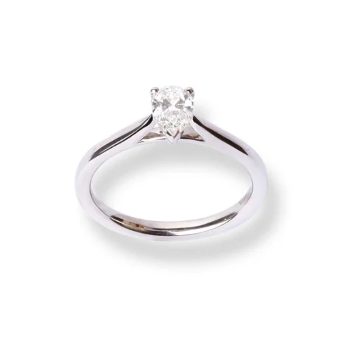 Platinum Pear Shaped Solitaire Diamond Ring LR-7342 7 Platinum Pear Shaped Solitaire Diamond Ring LR-7342 -Shiny Jewelry Hub platinum pear shaped solitaire diamond ring 4
